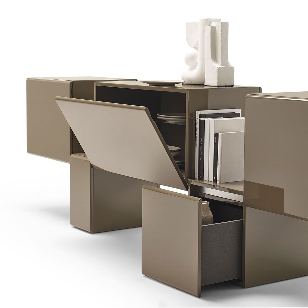 Шкаф из МДФ с ящиками Mogg Fractal ARCH-00012721 - Вид №1