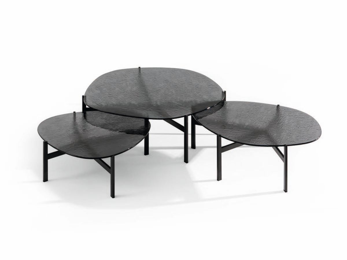 Журнальный столик из закаленного стекла BONALDO FLAC ARCH-00106783