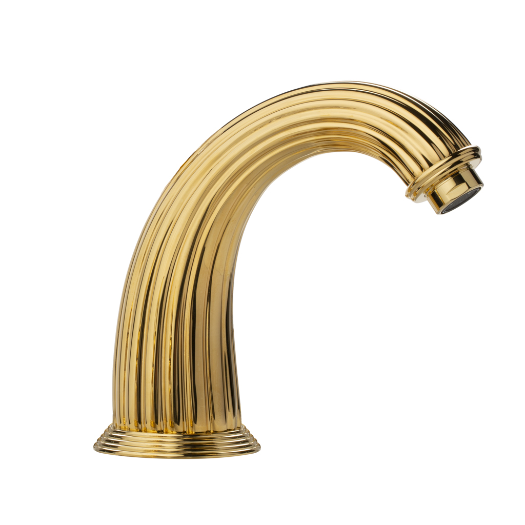 C56-3S1L C56-3S1L Излив на край ванны РУЧКА КУПОЛЬНАЯ DI Cristal & Bronze DÔME À MANETTES DIAMANT  - Вид №1