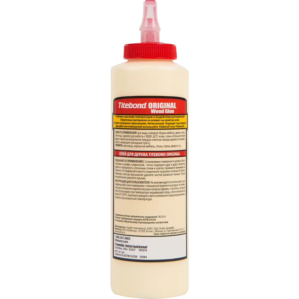 Клей для дерева Titebond Original — профессиональный состав для внутренних работ 82245586 STLM-0022958 - Вид №1