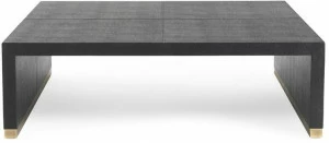 Gianfranco Ferré Home Прямоугольный журнальный столик из кожи Kay