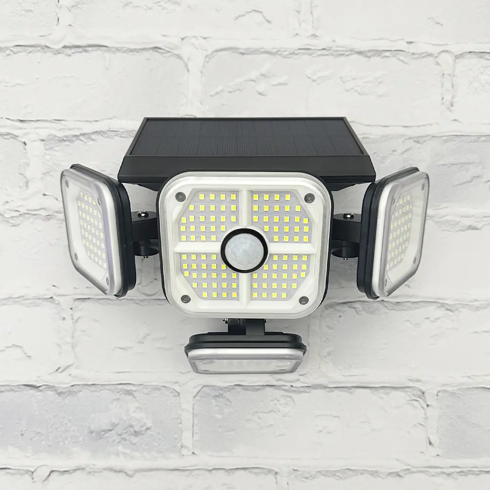 Светильник светодиодный уличный Duwi Solar LED PRO на солнечных батареях с ДУ 50Вт 6500К 1000Лм IP65 датчик движения черный STLM-2182937 - Вид №5