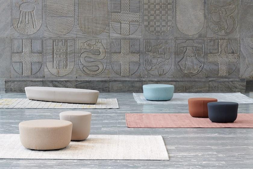 Manerba Пуф из овальной ткани с обивкой sun-id-1422843 - Вид №4