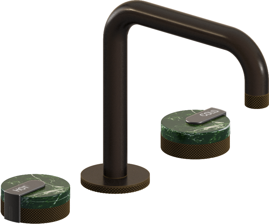 E-11511-R2MG-L1GM-OB Смеситель для умывальника на 3 отвертия GRAFF MOD+