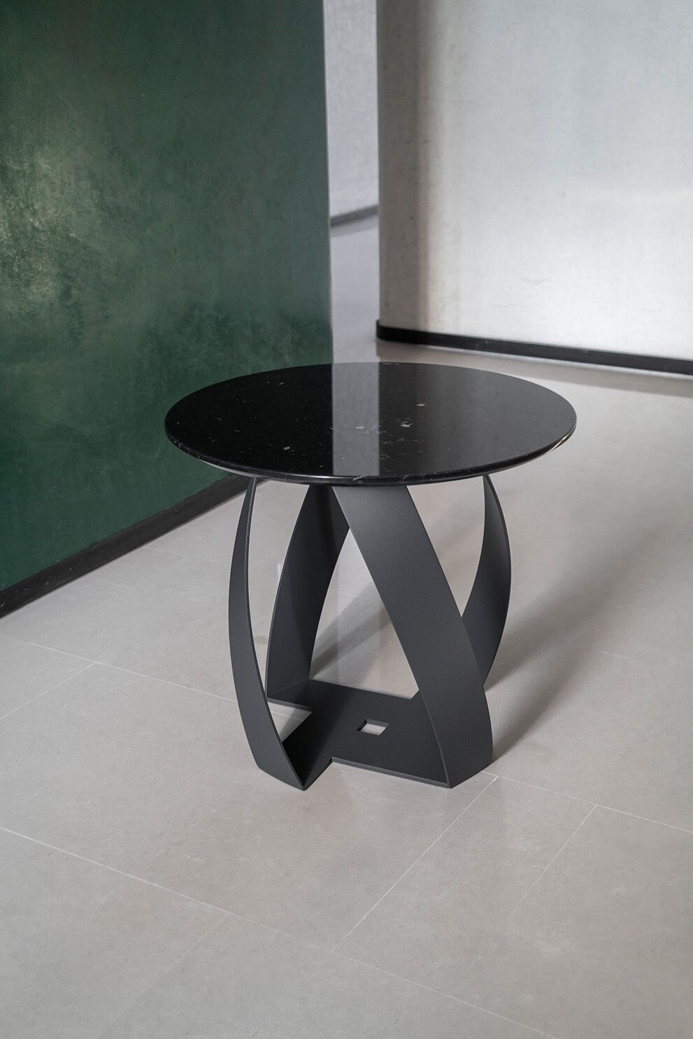 Круглый журнальный столик с мраморной столешницей Potocco Bon Bon ARCH-00054343 - Вид №1