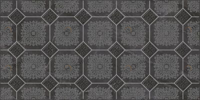 Olimpus Grand Декор чёрный 25х50 Laparet VTB8634030