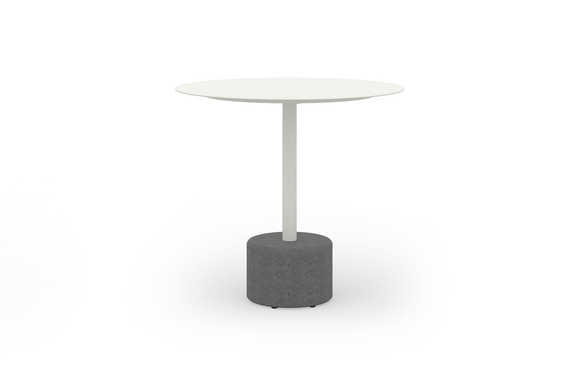 Круглый стол с алюминиевым верхом и тиковым или каменным основанием MAMAGREEN Glyph ARCH-00036153 - Вид №5