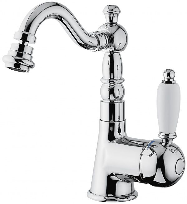 40514CO Смеситель Laguna с донным клапаном для биде, цвет хром-золото EMMEVI