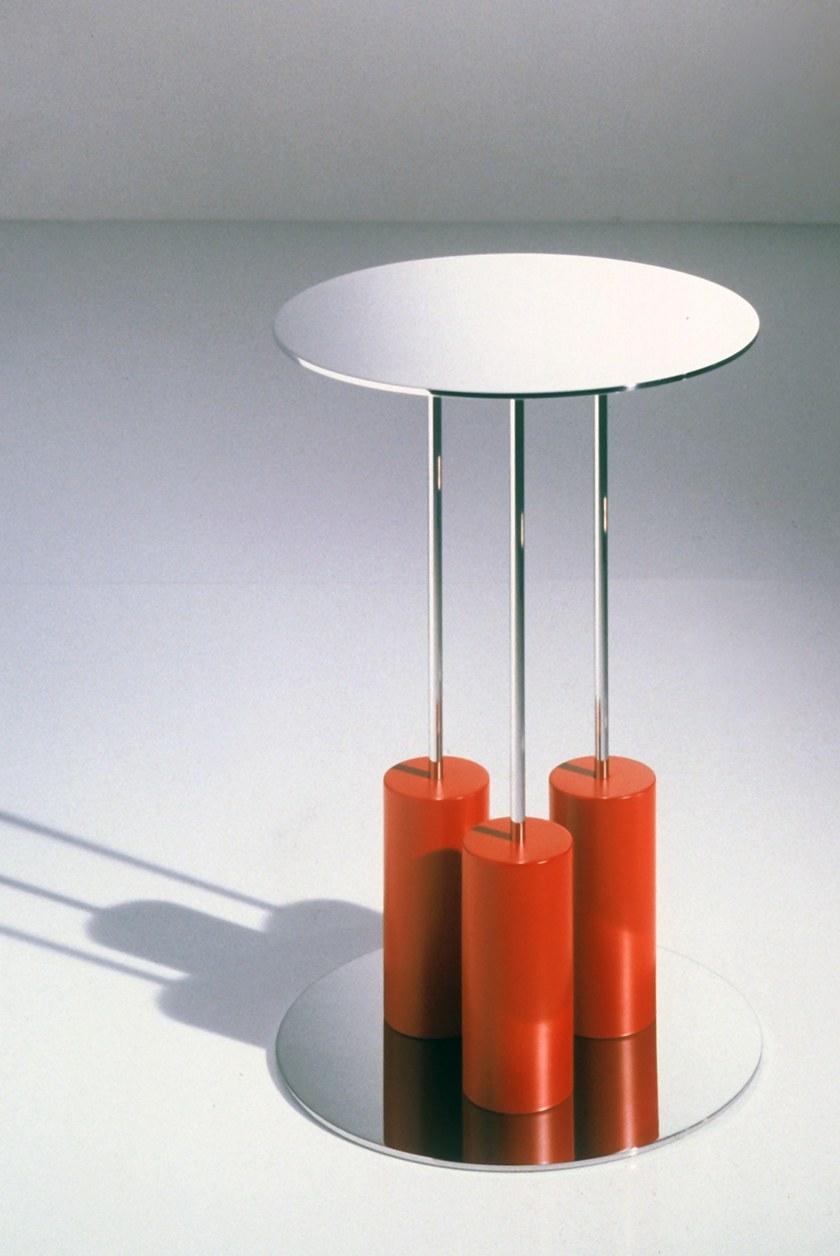 OAK Круглый журнальный столик из зеркального стекла Ettore sottsass limited edition sun-id-1445481 - Вид №1