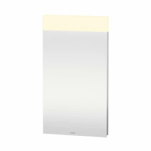 DS746603737 DuraStyle Зеркало с подсветкой Белый алюминий, декор