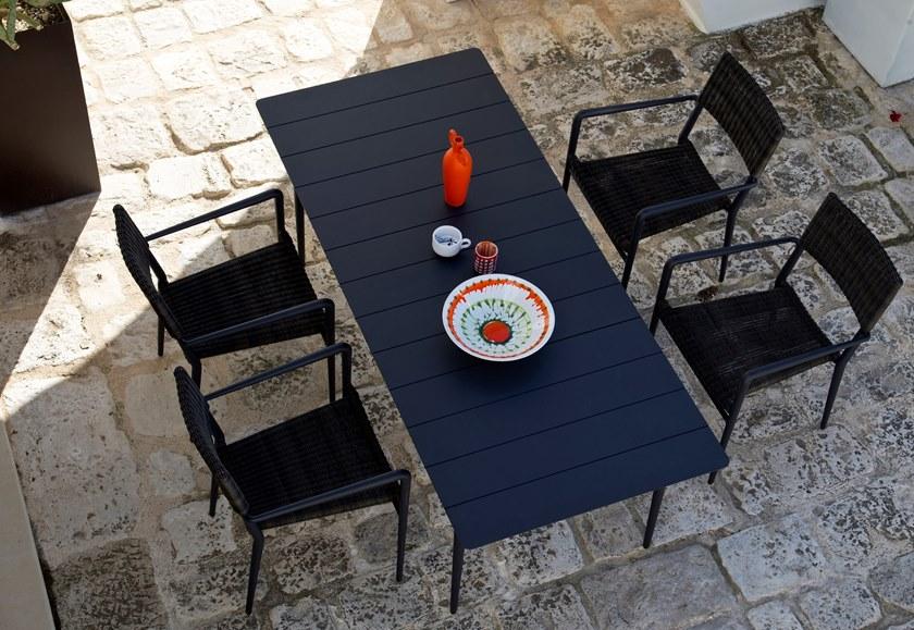 Unopiù Прямоугольный алюминиевый садовый стол Experience Exltava - Вид №3