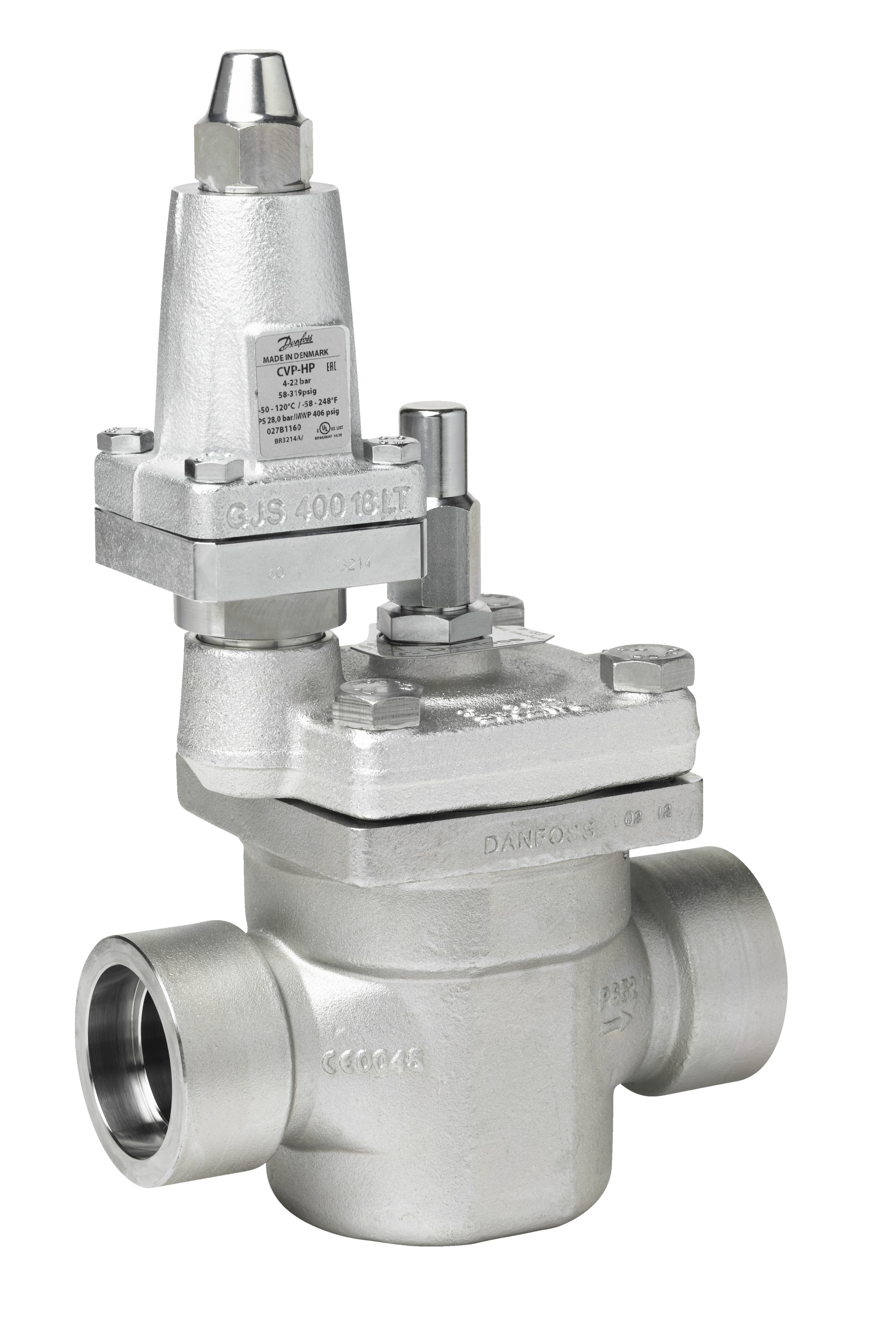Danfoss ICS — сервоприводные клапаны с пилотным управлением ICS 125 (D 125) Клапан регулятор давл. 027H7140  - Вид №12