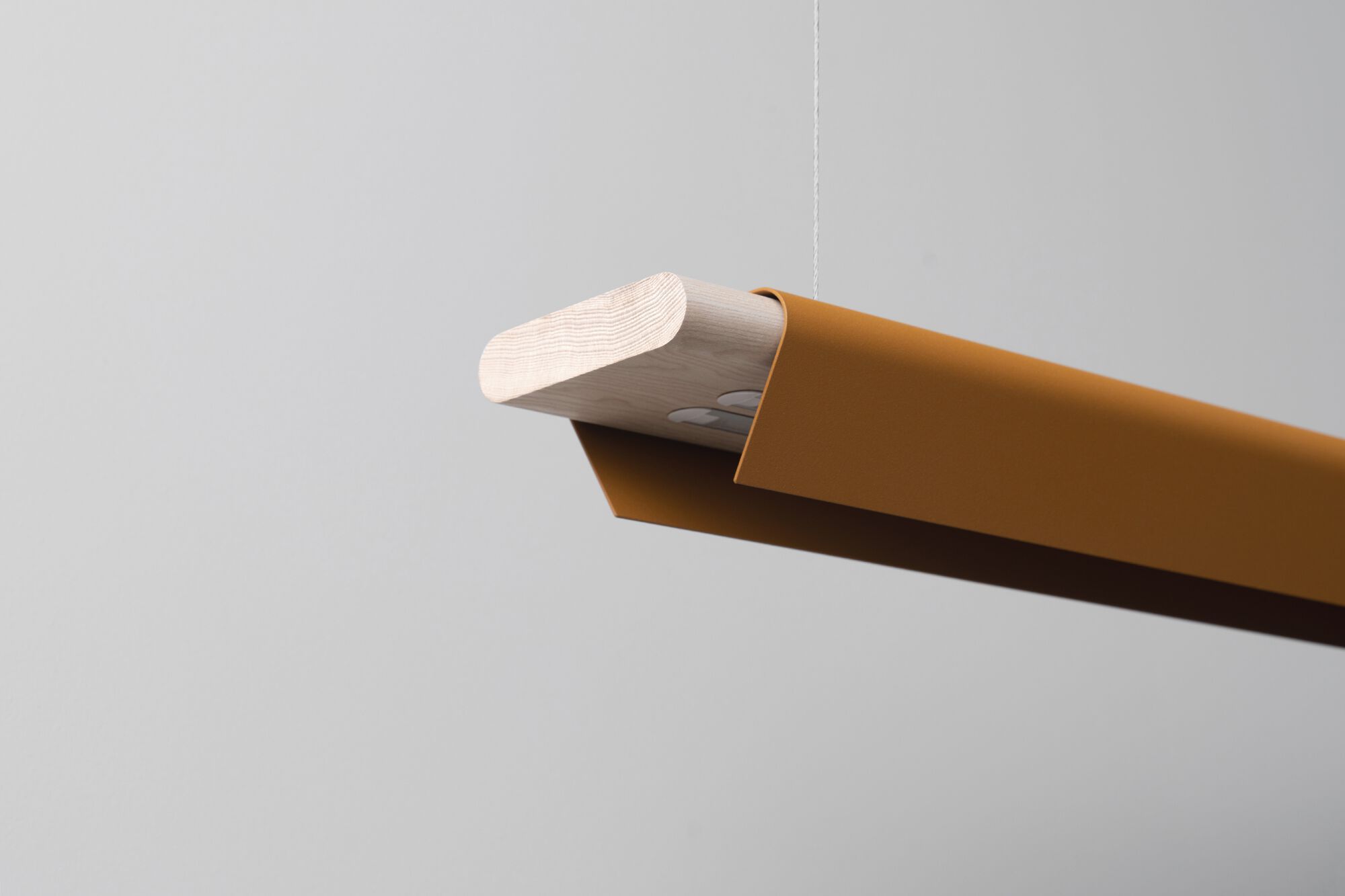 Подвесной светильник из дерева и стали +kouple SO ARCH-00057962 - Вид №7