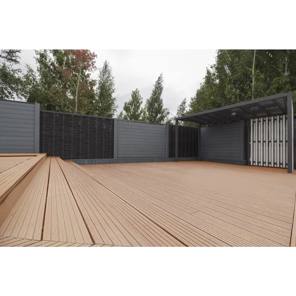Террасная доска ДПК MultiDeck цвет дерево 3000х150х27 мм 0.45 м² 82736294 STLM-2042746 МУЛЬТИДЕК  - Вид №12