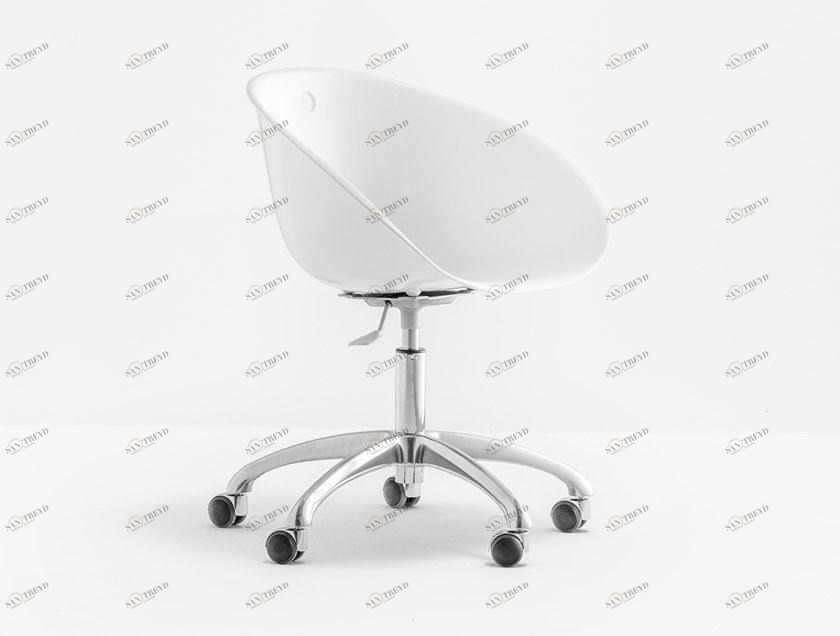 Pedrali Офисное кресло из поликарбоната с 5 спицами на колесиках Gliss 961