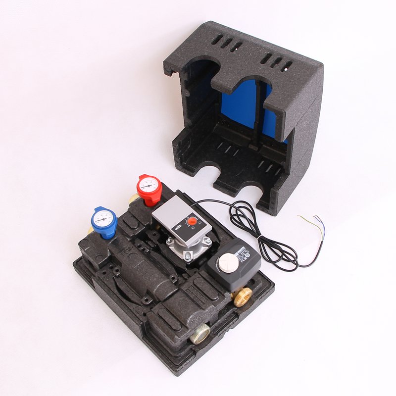 Насосно-смесительный модульWATTS PASM25 насос Wilo Yonos pARA 25/6 , с клапаном и сервоприводом 10026263 - Вид №1