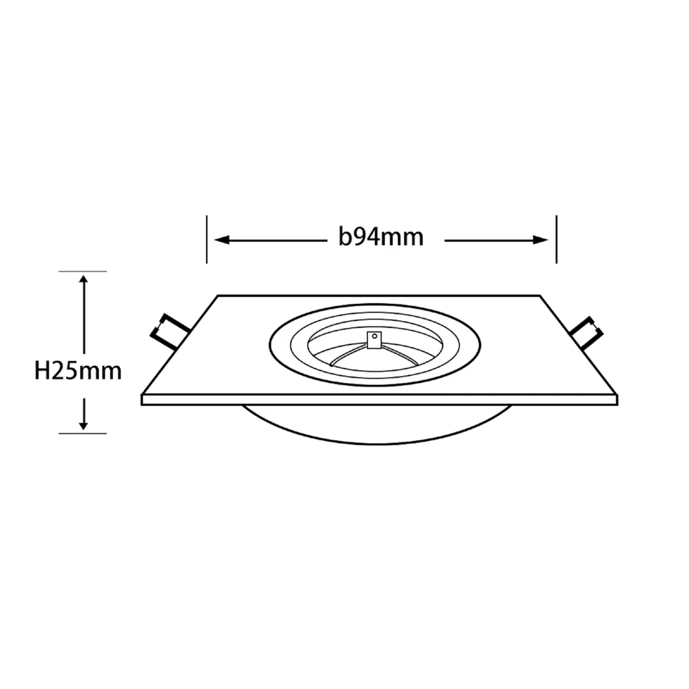 RITTER Artin 51424 - встраиваемый точечный светильник черного цвета 83979024 STLM-0045737 - Вид №11