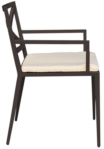 JANUS et Cie Стул из алюминия с порошковым покрытием и подлокотниками Azimuth sun-id-1361061 - Вид №2