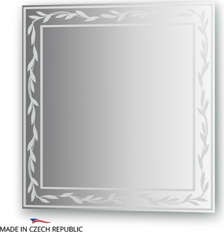 Cz 0722 Зеркало с орнаментом - ива 60Х60 см FBS Artistica