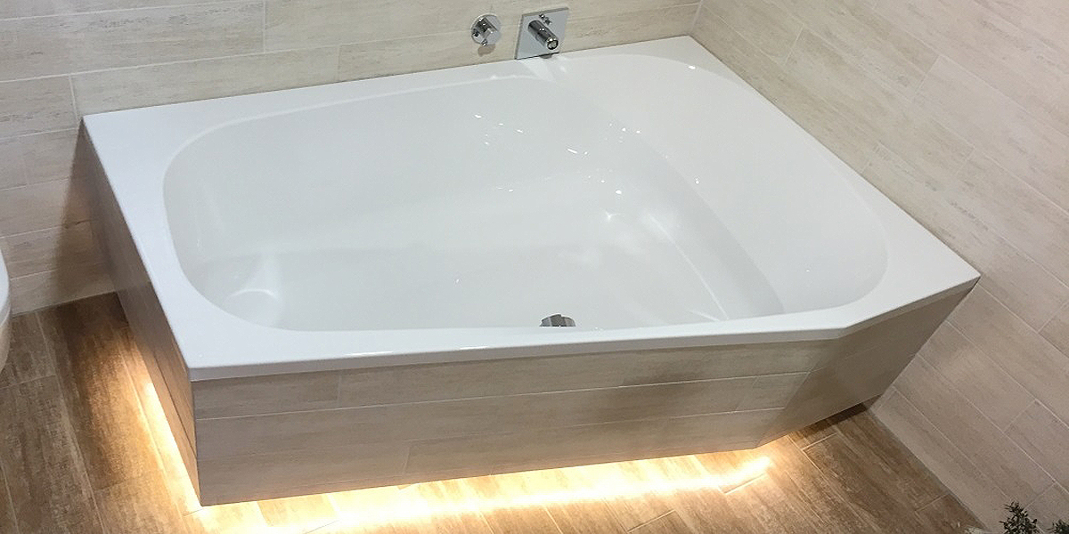 Ванна встраиваемая SPECTRA 180х120 см с аэромассажной системой Deluxe HOESCH 3666 - Вид №1