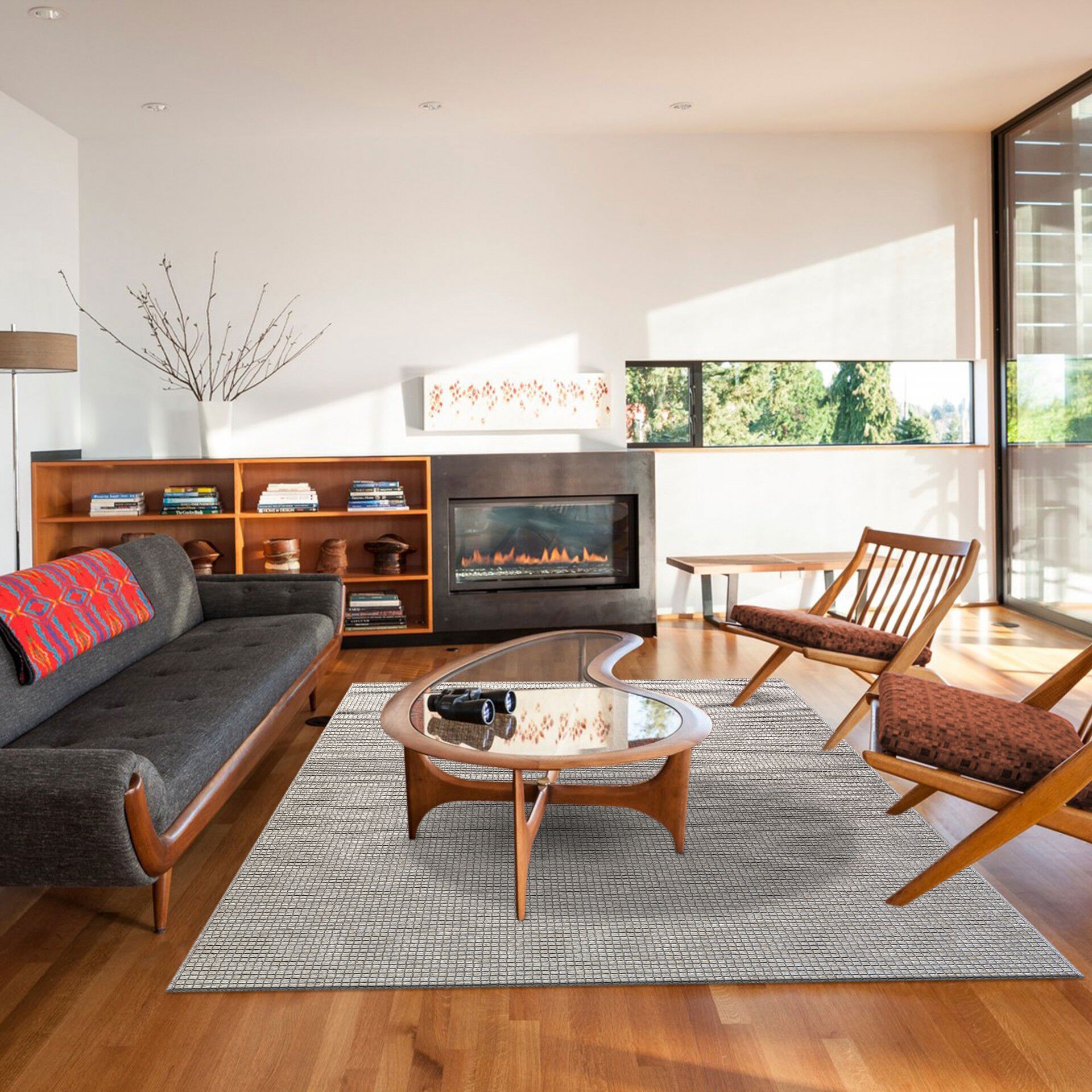 Открытый сплошной цвет прямоугольный ковер Ademi Outdoor ARCH-00118231 - Вид №6