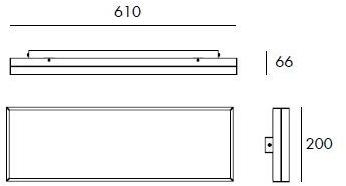 Milan Iluminacion Светодиодный потолочный светильник из алюминия Linea 6222 - Вид №2