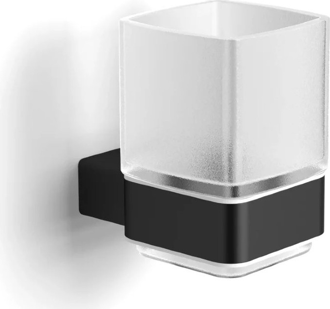 11311A-BP Стакан VICO подвесной цвет черный матовый LANGBERGER VICO, BLACK EDITION - Вид №1