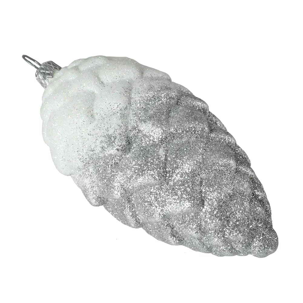 82279171 Украшение новогоднее «Шишка», 5 см, пластик, цвет серебро STLM-1536218 Santreyd  - Вид №2