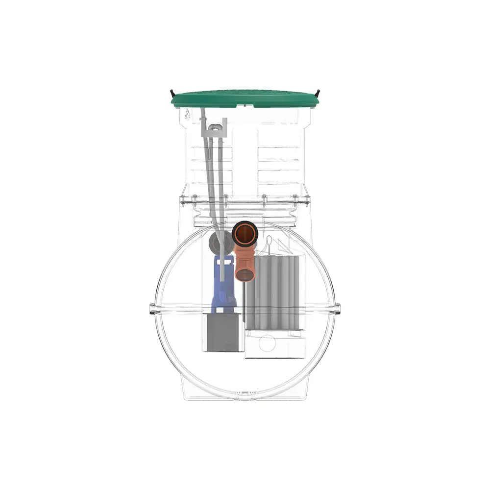 Септик трехкамерный Rostok Ground 3 Pro 1200 литров 420 л/сутки STLM-2120997 - Вид №8