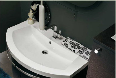 CL52 CALLA Комплект мебели для ванной комнаты 95 см ARDECO Ardeco S. R. L 42382 - Вид №1