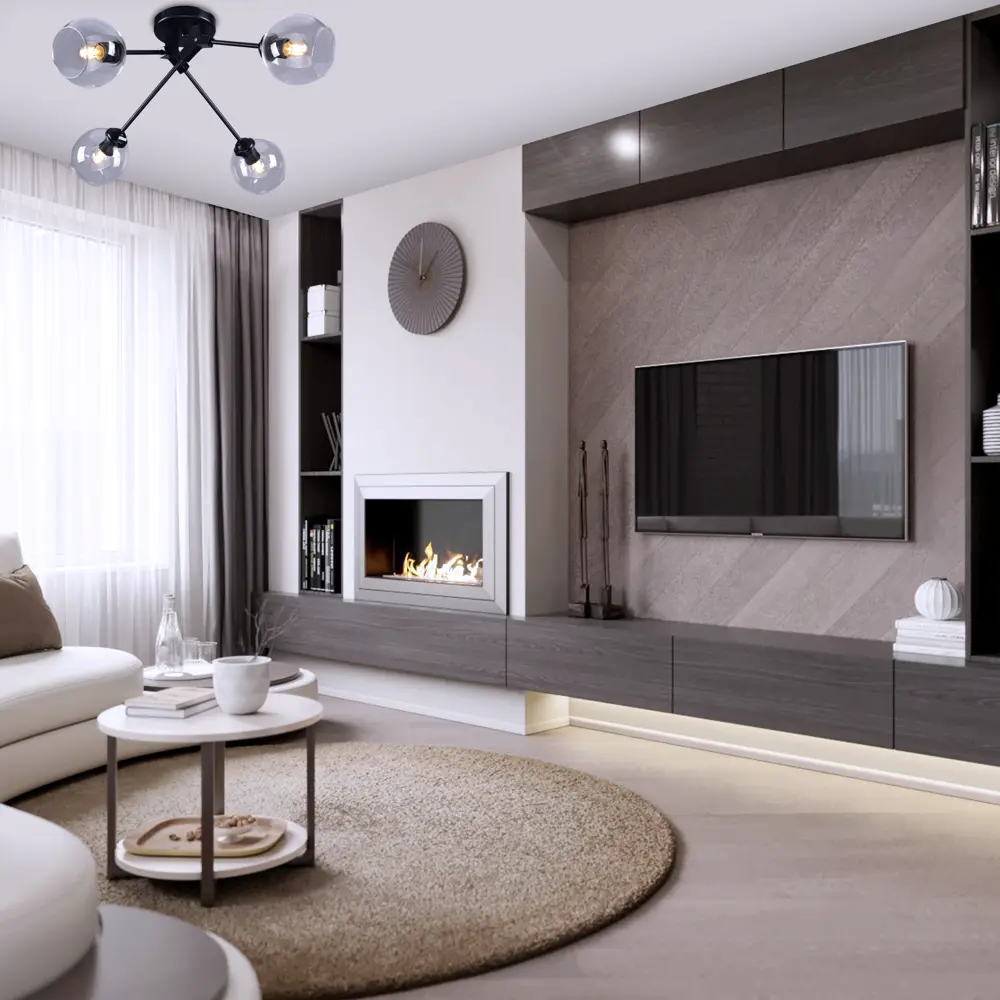 Светильник Ключник Объектив КС30104/4C E27 4x60 Вт, цвет черный STLM-2200226 - Вид №4