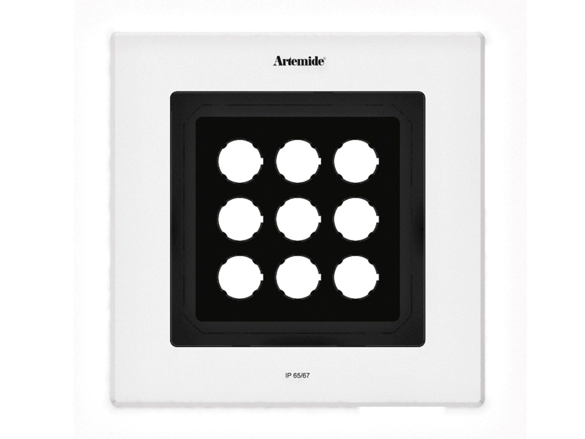 Утопленный потолок алюминиевый открытый прожектор Artemide Ego ARCH-00033314