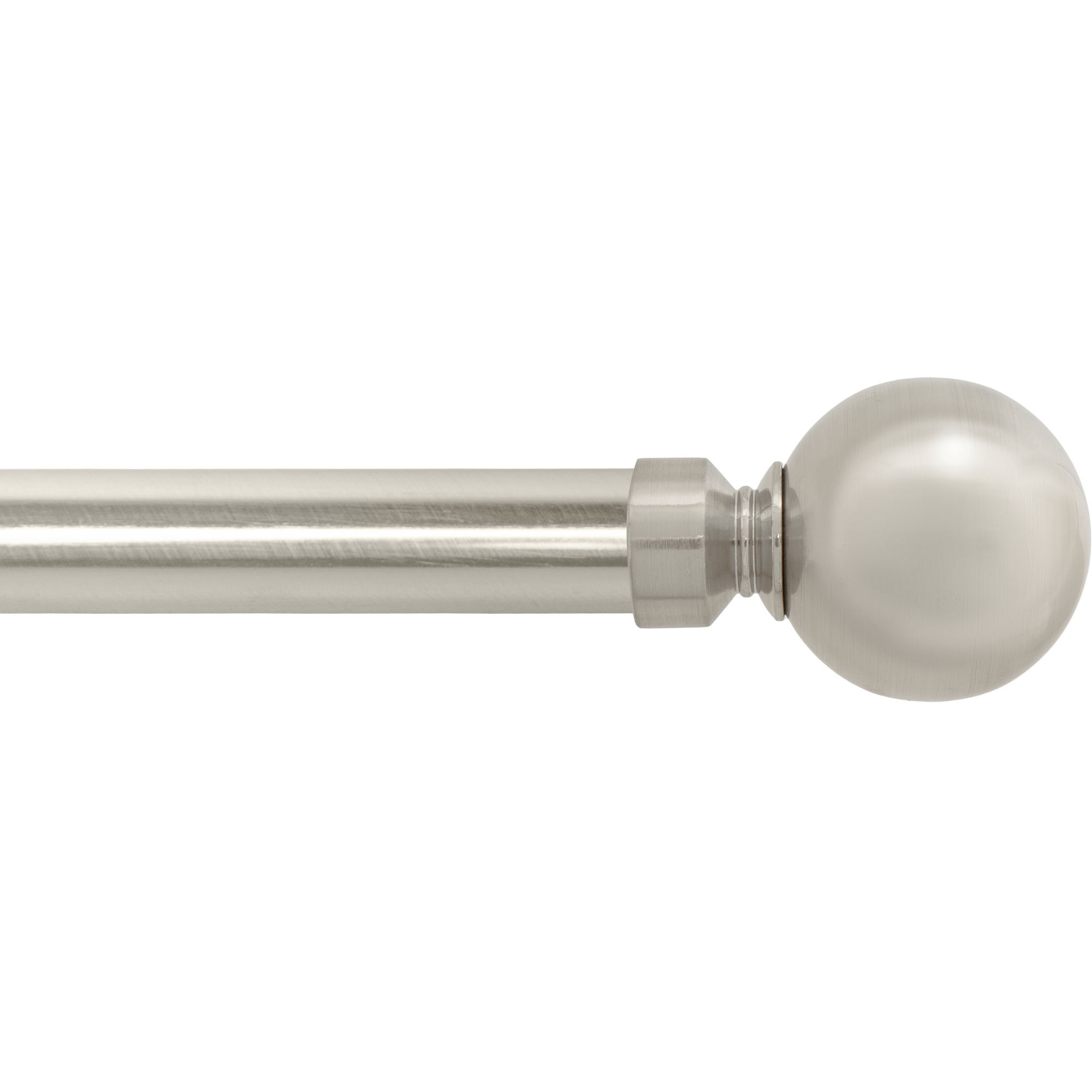 Наконечник для карниза металлический хром 20 см INSPIRE 85186702 STLM-0059623 - Вид №1