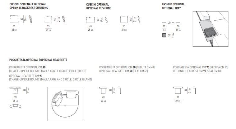 Кожаный диван Minotti Коннери ARCH-00151868 - Вид №15