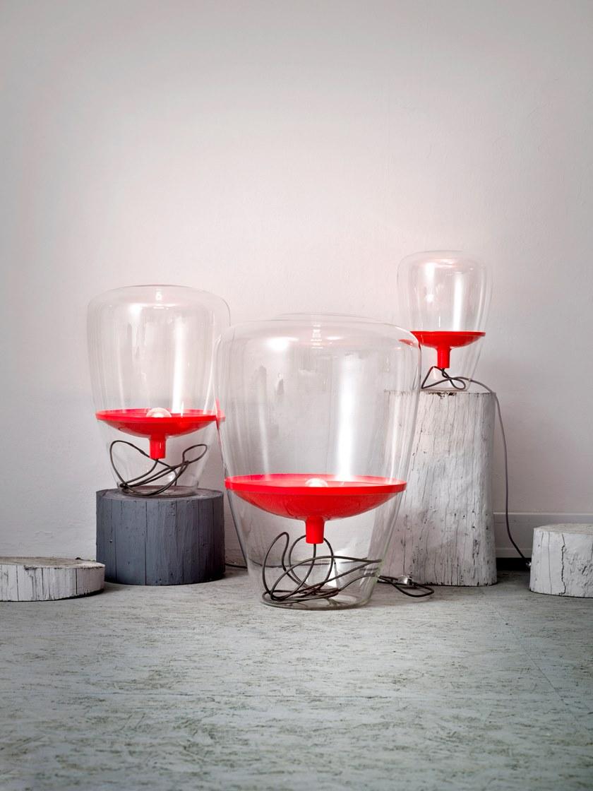 BROKIS Светодиодный торшер из дутого стекла Balloons Pc858/pc857 - Вид №7