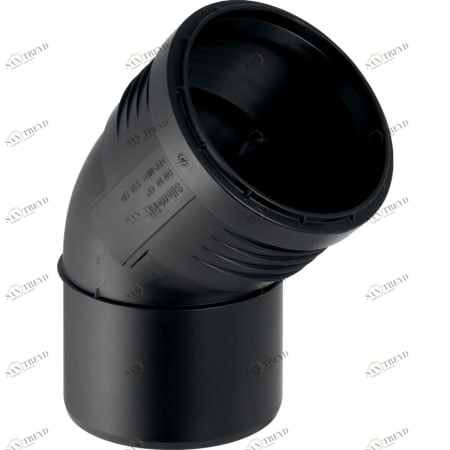 GEBERIT 390.424.14.1 Отвод Geberit Silent-PP 