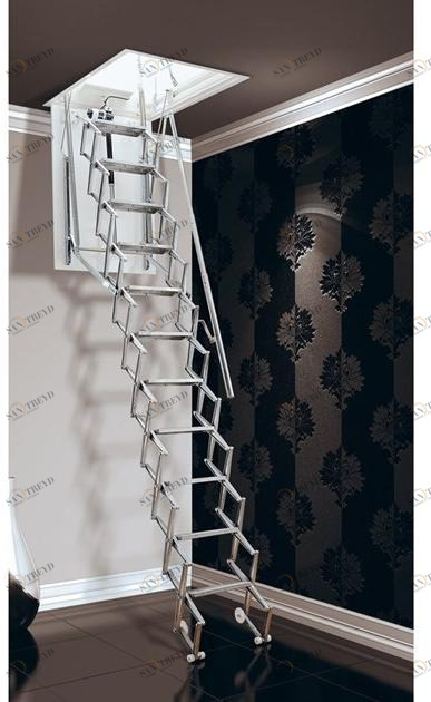 MOBIROLO Моторизованная выдвижная лестница из литого под давлением алюминия sun-id-1471787