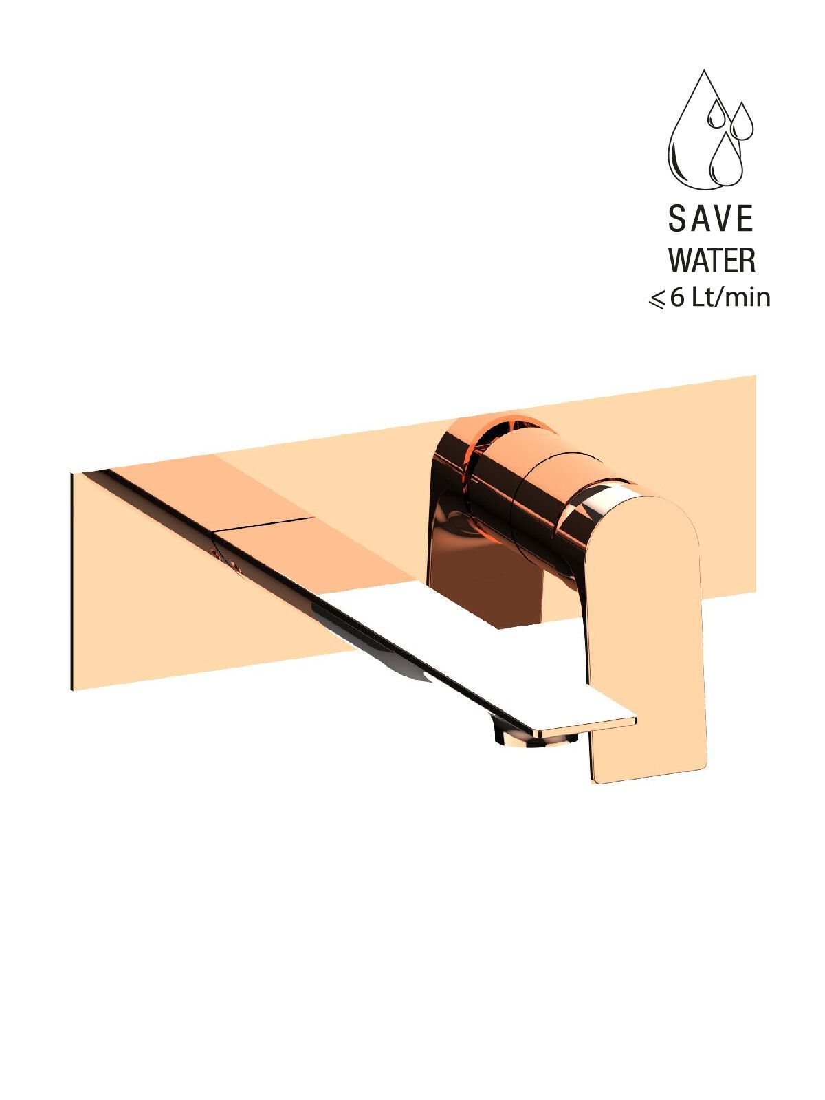 Настенный смеситель для раковины с пластиной Rubinetterie Frattini Нарцисс ARCH-00076852 - Вид №17