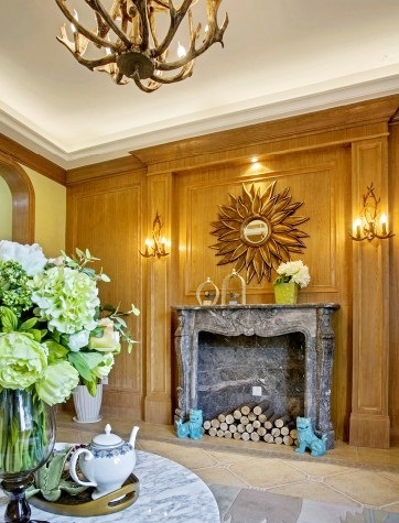Зеркало-солнце 102 см античное золото Peony ART-ZERKALO ДИЗАЙНЕРСКИЕ 00-3884077 Бронза;зеркальный  - Вид №2