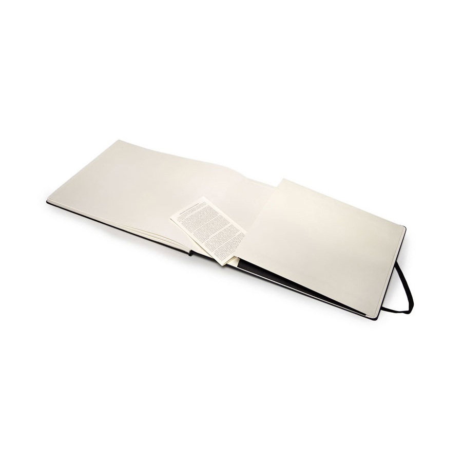 Блокнот для акварели Moleskine CLASSIC WATERCOLOUR 130х210мм 72стр. твердая обложка черный 396617 - Вид №1
