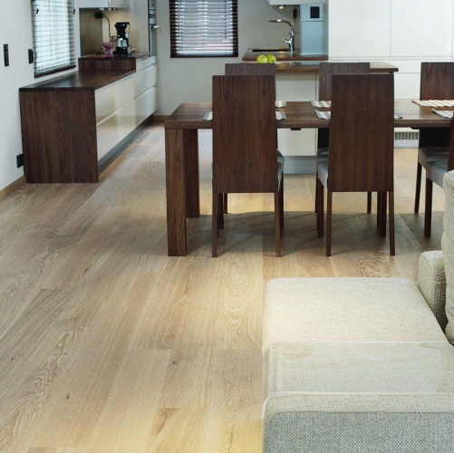 Паркетная доска Karelia Дуб Ivory Stonewashed 2600200260 - Вид №7