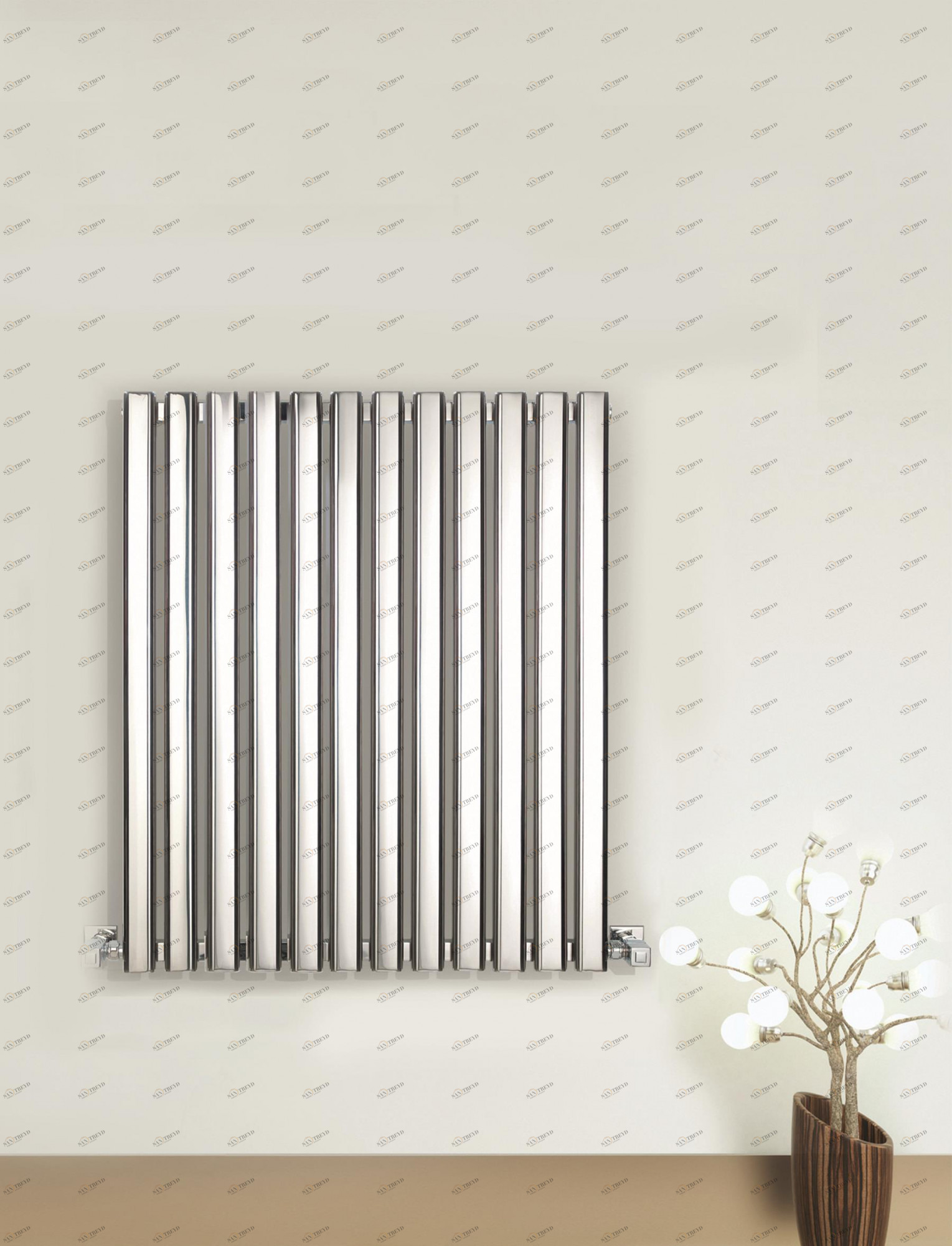 Радиатор Hammam EVO Stainless steel radiator комбинированный; электрический или водяной Сталь 