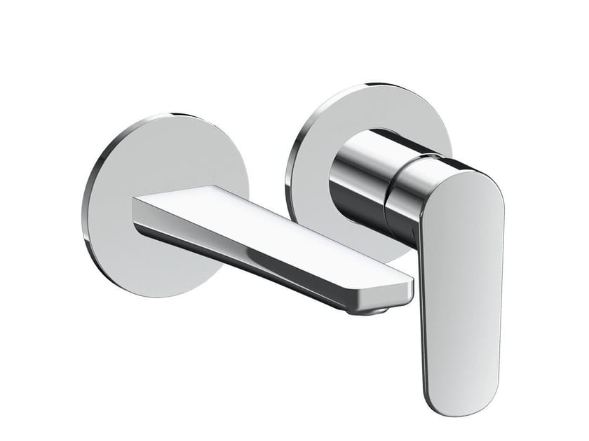 Однорычажный настенный смеситель для раковины CRISTINA Rubinetterie OK@Y CRIOK257 ARCH-00033985