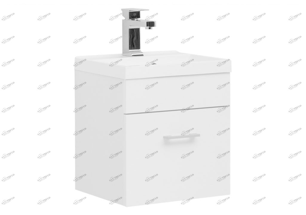 Тумба с раковиной Aquanet Нота NEW 40 белый 0015913700204094