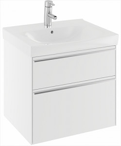 42644 Комплект мебели IFO Sense, с двумя ящиками, Ш = 900 мм, Ш1 = 922 мм, белый