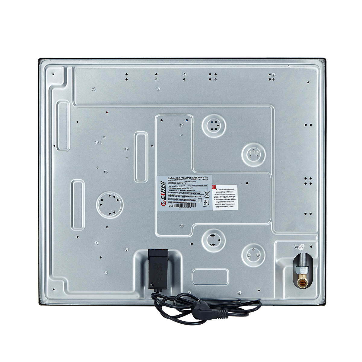 9283390 Газовая варочная поверхность EXITEQ EXH-209 inox STDN-0063942 - Вид №16