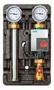 Прямая насосная группа MEIBES UK 1"1/4  с насосом Wilo Para 30-7.0