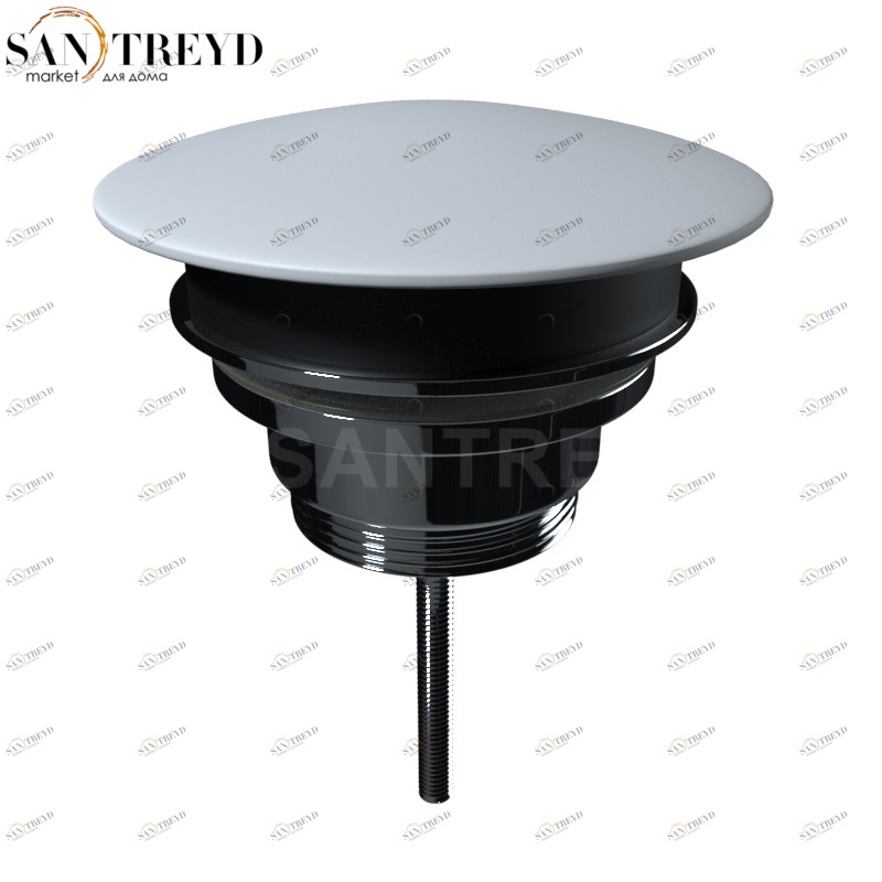 923359 Донный клапан клик-клак всегда открытый с накладкой из керамики 1”1/4 Kerasan 