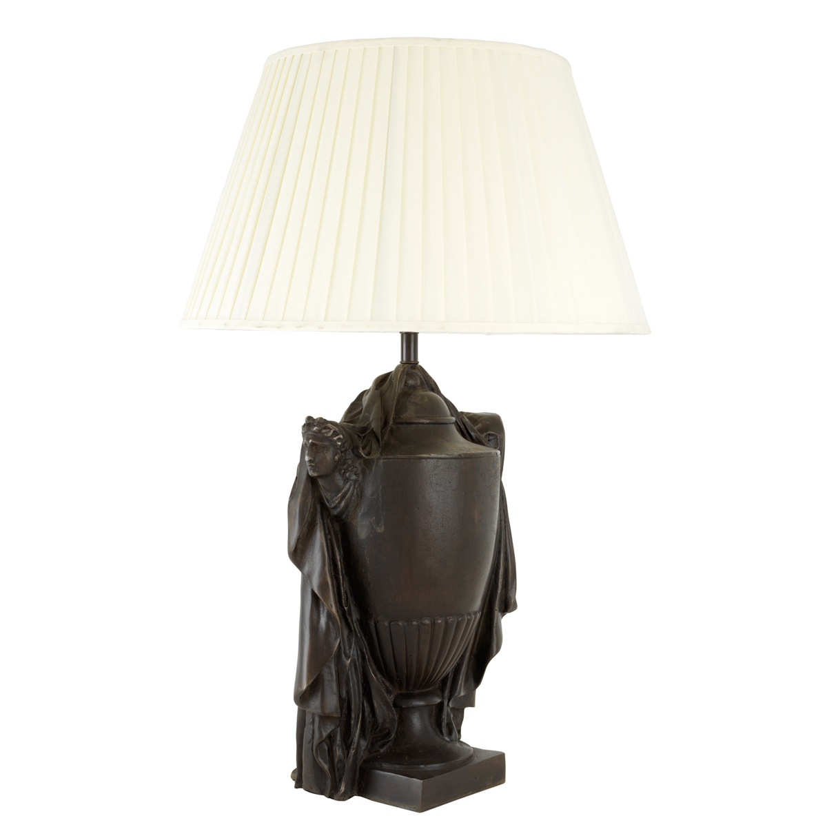 Настольная лампа Erato от Eichholtz 109646 EICHHOLTZ ВАЗА 061753 Белый;бронза  - Вид №4