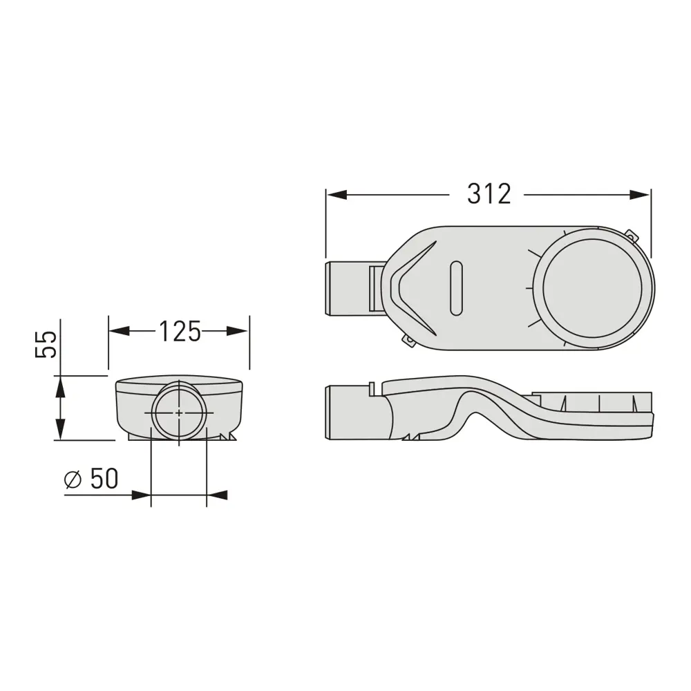 BERGES WASSERHAUS Trend — душевой трап под плитку с комбинированным затвором 82558852 STLM-0029870 - Вид №9